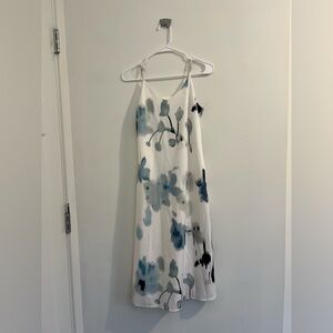Elegant Floral Print Maxi Dress